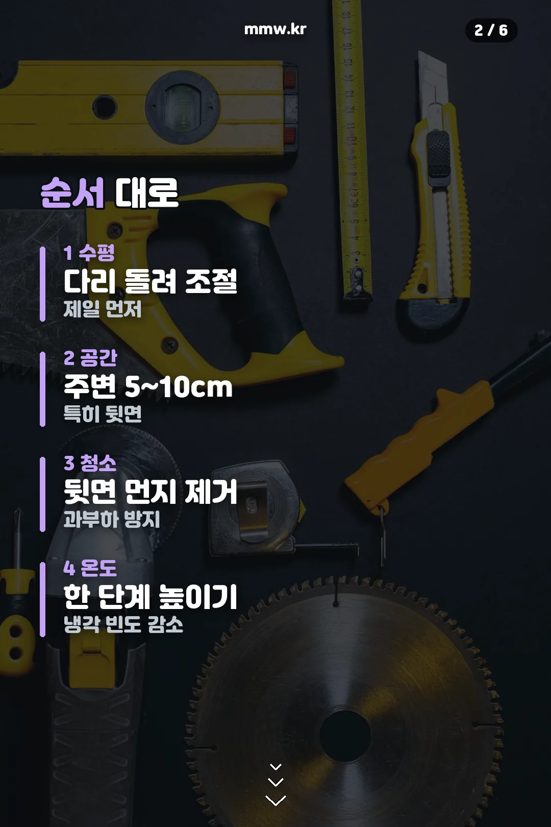 해결 순서 네 단계
