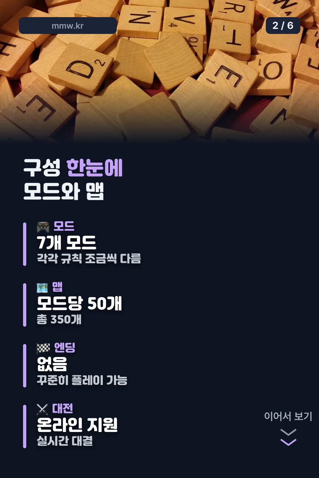 게임 구성 한눈에 보기