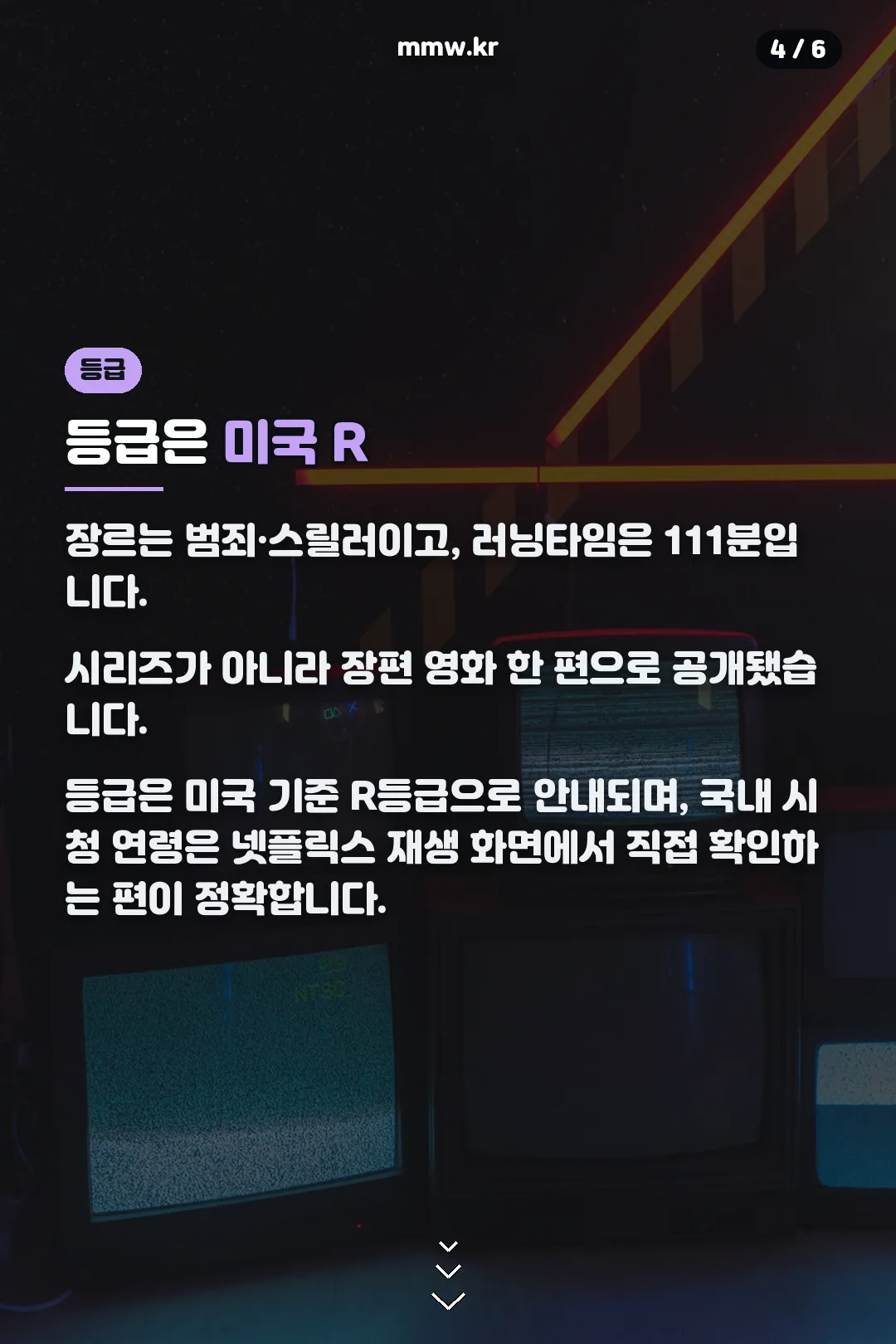 등급과 러닝타임