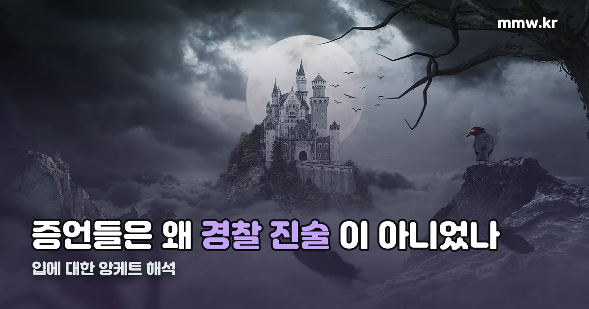 입에 대한 앙케트 해석 정리 썸네일