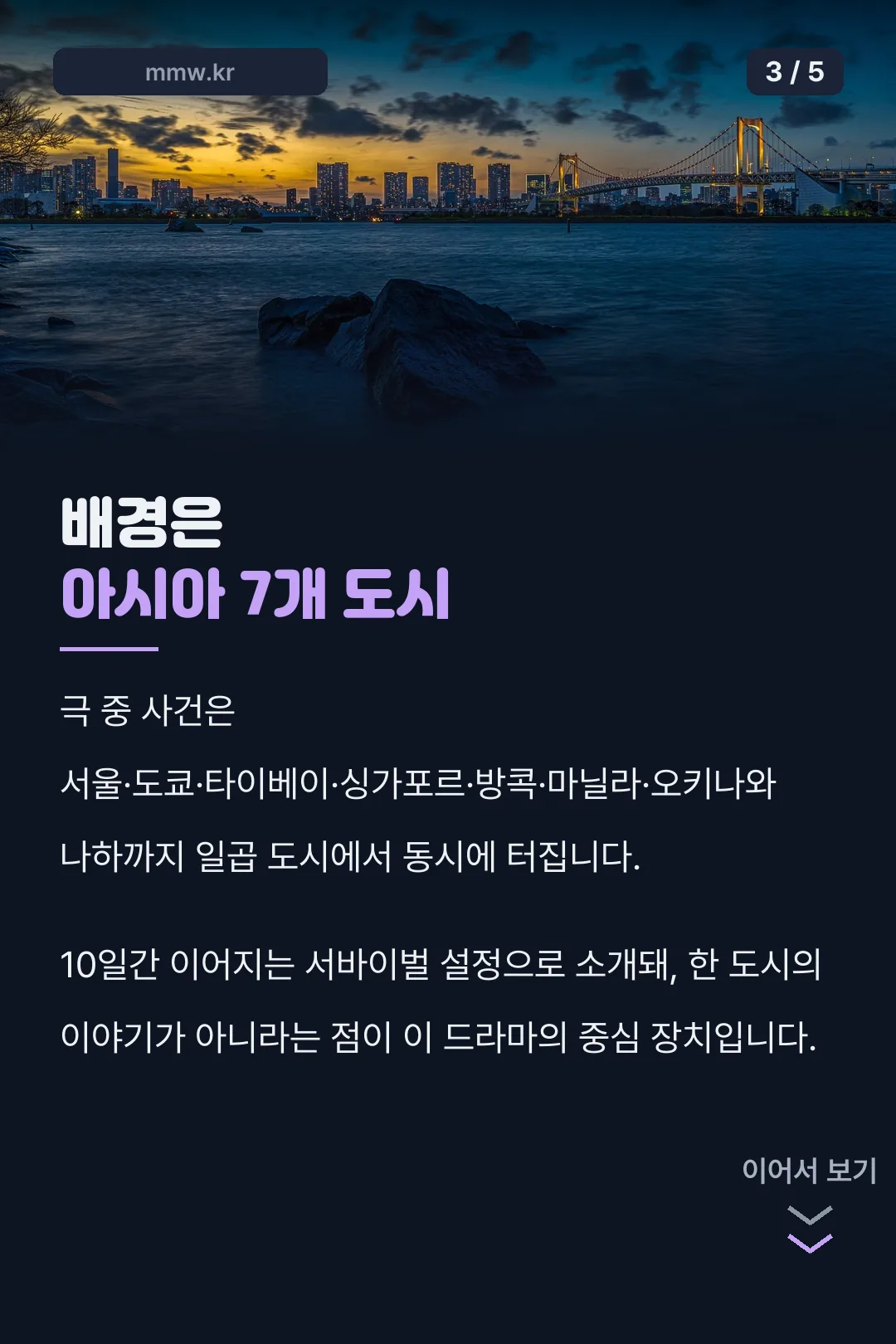7개 도시 배경 설명