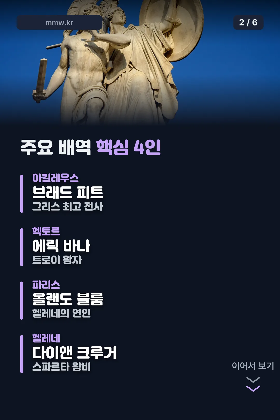 주요 배역 캐스팅